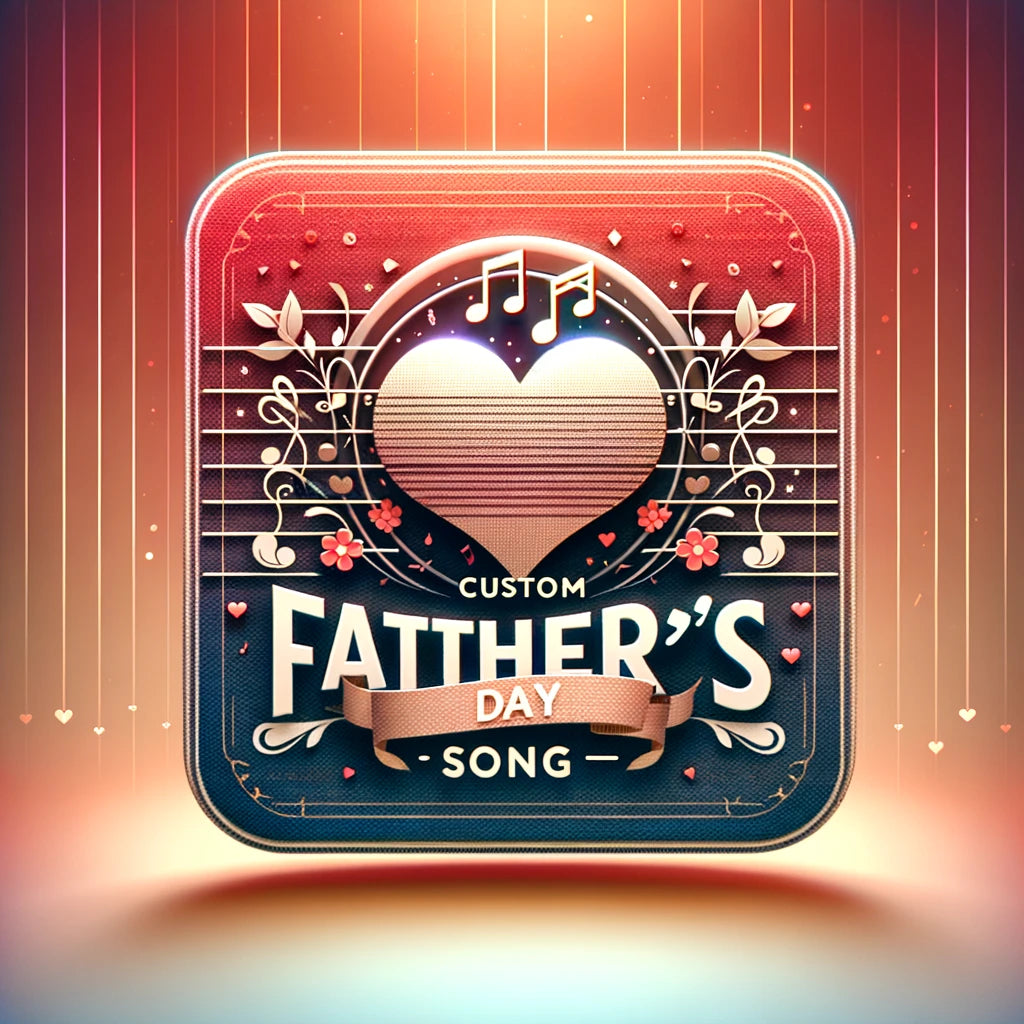 Custom Father's Day Song - With 24 Hour Delivery