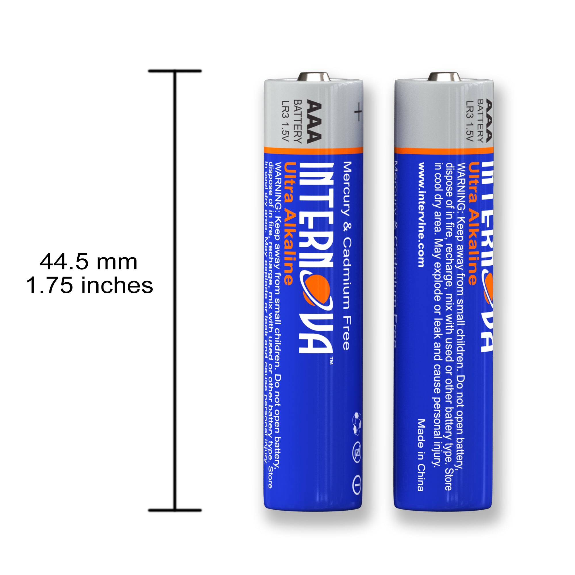 Internova Ultra Alkaline D Batteries, LR20 1.5V Cell High